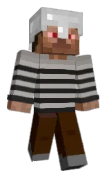 cloudy and cod gray Minecraft skin — Classic model