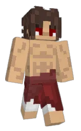 tumbleweed and black Minecraft skin — Classic model — first worn by SaintAppa