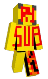 turbo and red Minecraft skin — Classic model — first worn by RyRyYtL0L