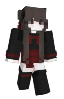 Front of Luvcie's skin