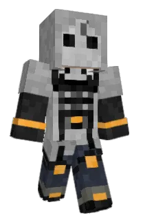 Front of Xeromatt's skin