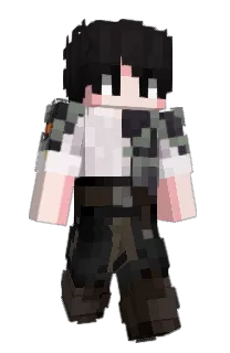 Front of Trideent's skin