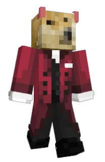 Front of Bingleton's skin