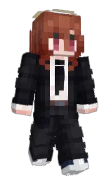 woodsmoke and shark Minecraft skin — Slim model