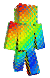 Front of Minecraft skin