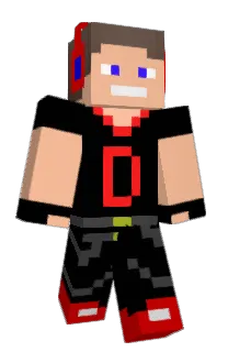 Front of Digrancher's skin