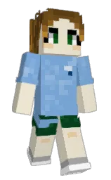 Slim Minecraft skin