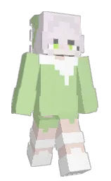 deco and white Minecraft skin — Slim model