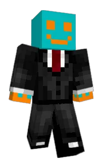 Front of SuperBlueOrange's skin