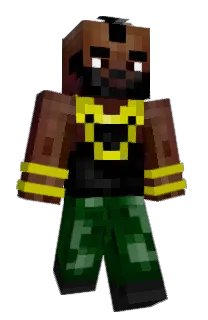 Front of pewet's skin