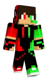 IBimsEinsRafi's Minecraft skin wearing the Pan cape
