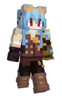 Front of dwsy's skin