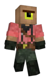 Front of Minecraft skin