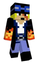 luckystar_666's Minecraft skin wearing the Migrator cape