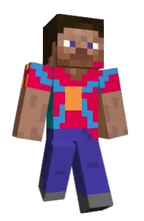 Front of QuantumMinecraft's skin