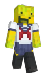 school bus yellow and east bay Minecraft skin — Slim model — first worn by Bobbert_S