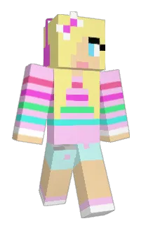 Front of 1etho's skin