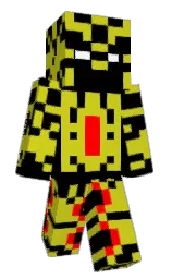 black and bird flower Minecraft skin — Classic model
