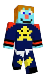 gulf blue and malibu Minecraft skin — Classic model