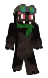 cocoa brown and cod gray Minecraft skin — Slim model — first worn by That1Shroom