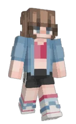 Teagan_MC's Minecraft skin wearing the Pan cape