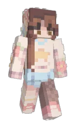 Slim Minecraft skin