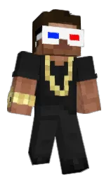 mine shaft and cod gray Minecraft skin — Classic model — first worn by chuvarada