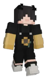 MafiSadece's Minecraft skin wearing the Migrator cape