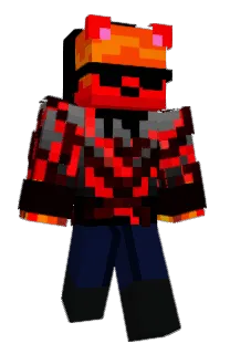 Front of Volcattic's skin