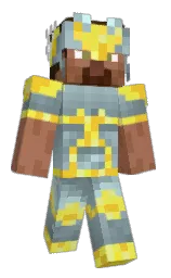 saffron and santa fe Minecraft skin — Classic model — first worn by Fantominate