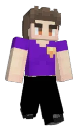 black and roman coffee Minecraft skin — Classic model — first worn by Tahj227