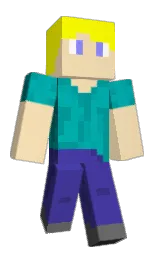 WaterPeach69565's Minecraft skin wearing the Founder's cape