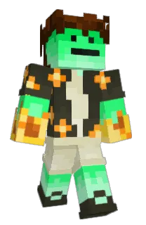 Front of DietPeep's skin