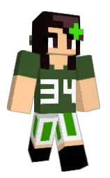 white and woodland Minecraft skin — Classic model