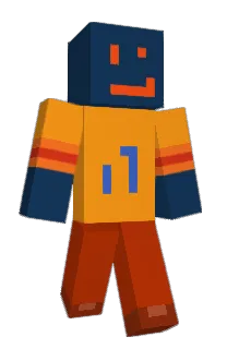 Front of Minecraft skin