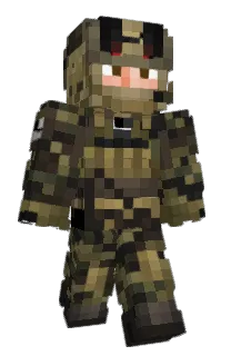 Front of Alvicarp's skin