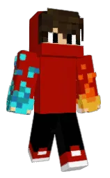 AliGengar's Minecraft skin wearing the Vanilla cape