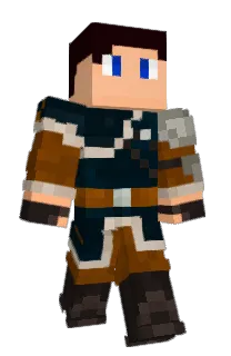 Front of Arkoark's skin