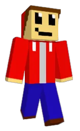 Identiity's Minecraft skin wearing the Migrator cape