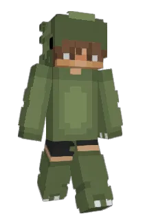 Front of P_ainted's skin