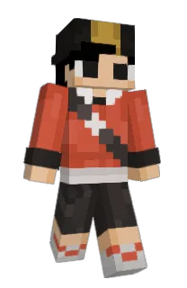 Front of REDbearry's skin