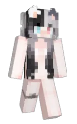 rose white and pippin Minecraft skin — Slim model — first worn by ICEY0721