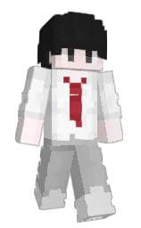 mercury and silver Minecraft skin — Slim model — first worn by gawon0