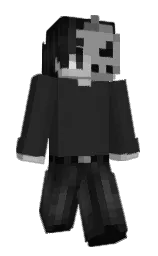mine shaft and cod gray Minecraft skin — Classic model