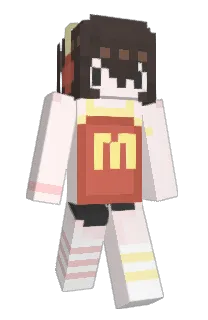 Front of Minecraft skin