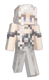 old lace and champagne Minecraft skin — Slim model