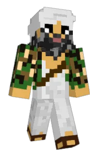 Front of Minecraft skin
