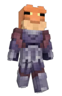 Front of Mythani's skin