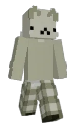 gray olive and eagle Minecraft skin — Slim model