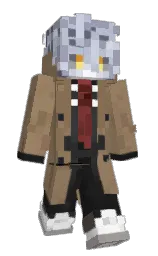 domino and santas gray Minecraft skin — Slim model — first worn by KevituZ